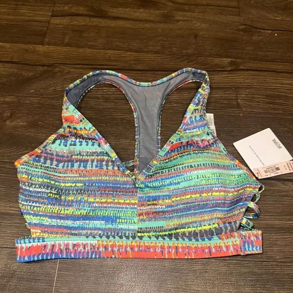 Victoria’s Secret Sport strappy multicolored S athletic bra